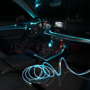 LUZ AMBIENTAL LED FIBRA ÓPTICA PARA COCHE